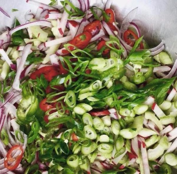 Cabbage Crunchy Slaw