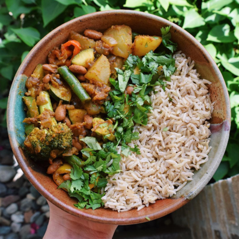 Masala Veggies & Beans