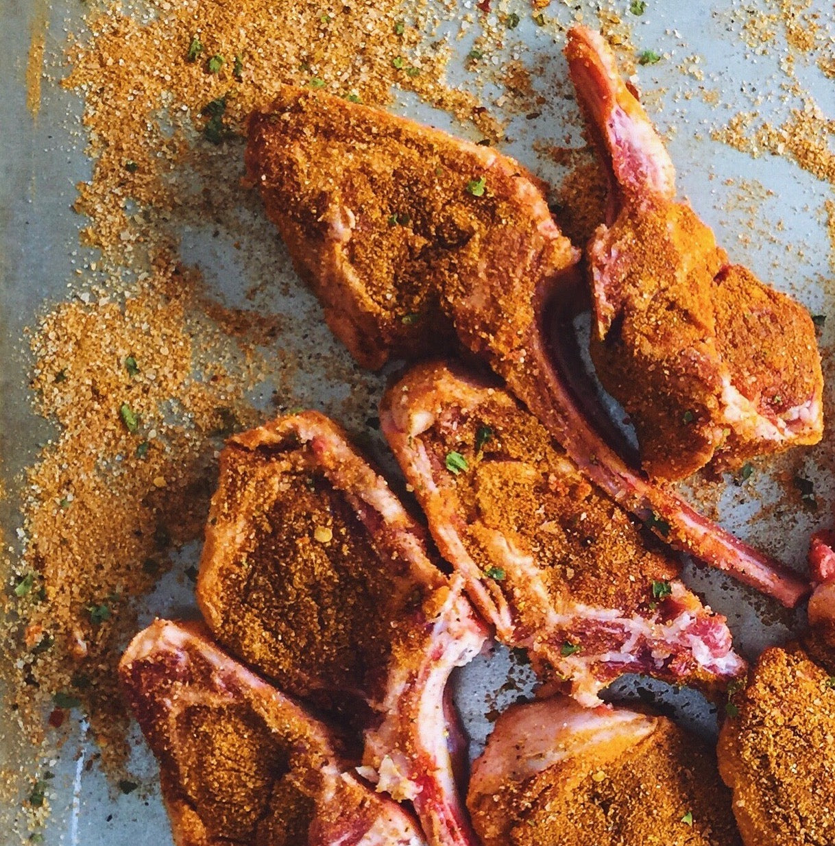 Curry Lamb Chops