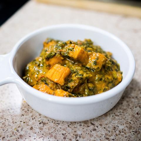 Madras Sweet Potato + Spinach