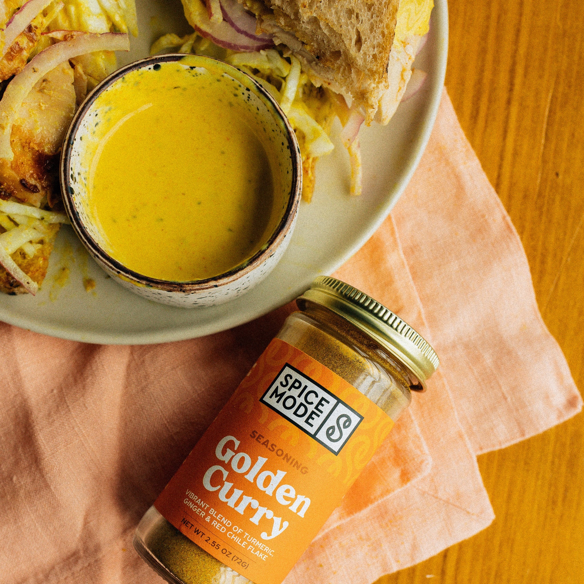 Golden Madras Trio + Seasoning Collection (8 Jars)