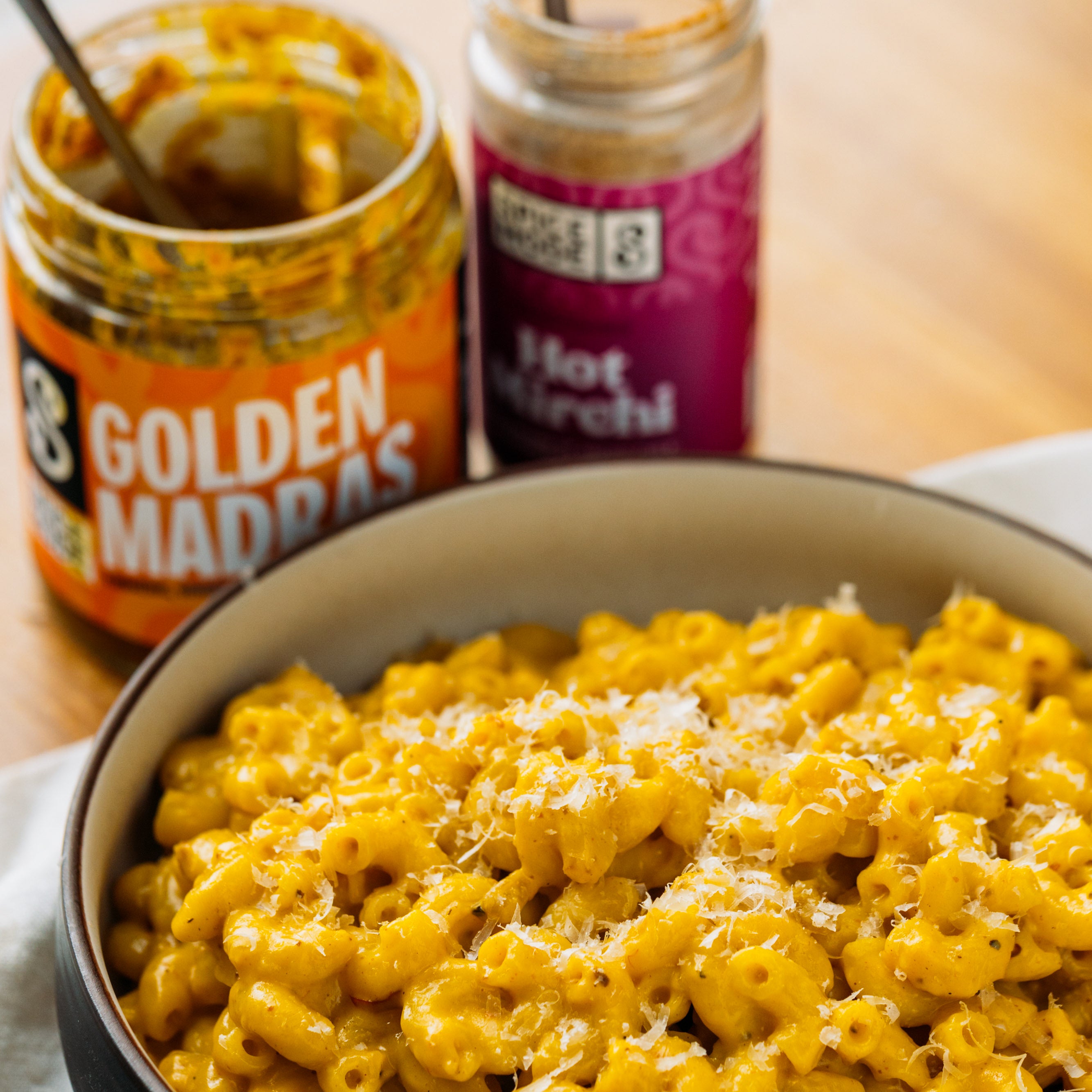 Golden Madras Trio + Seasoning Collection (8 Jars)