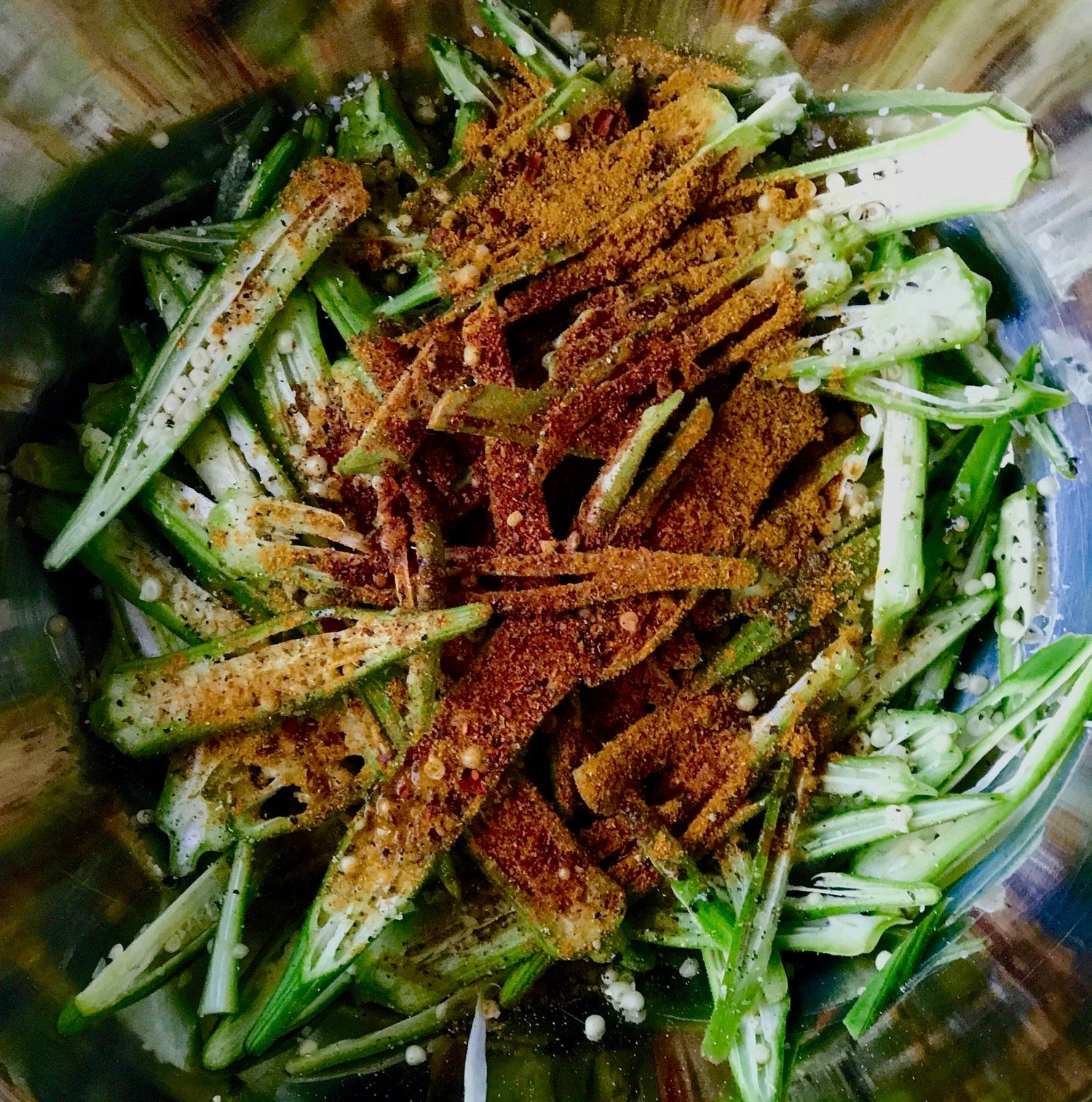 Roasted Okra