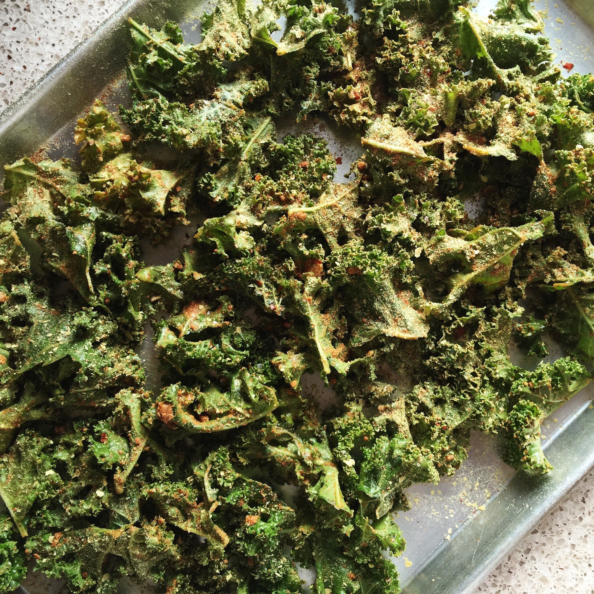 Sunflower & Curry Kale Chips