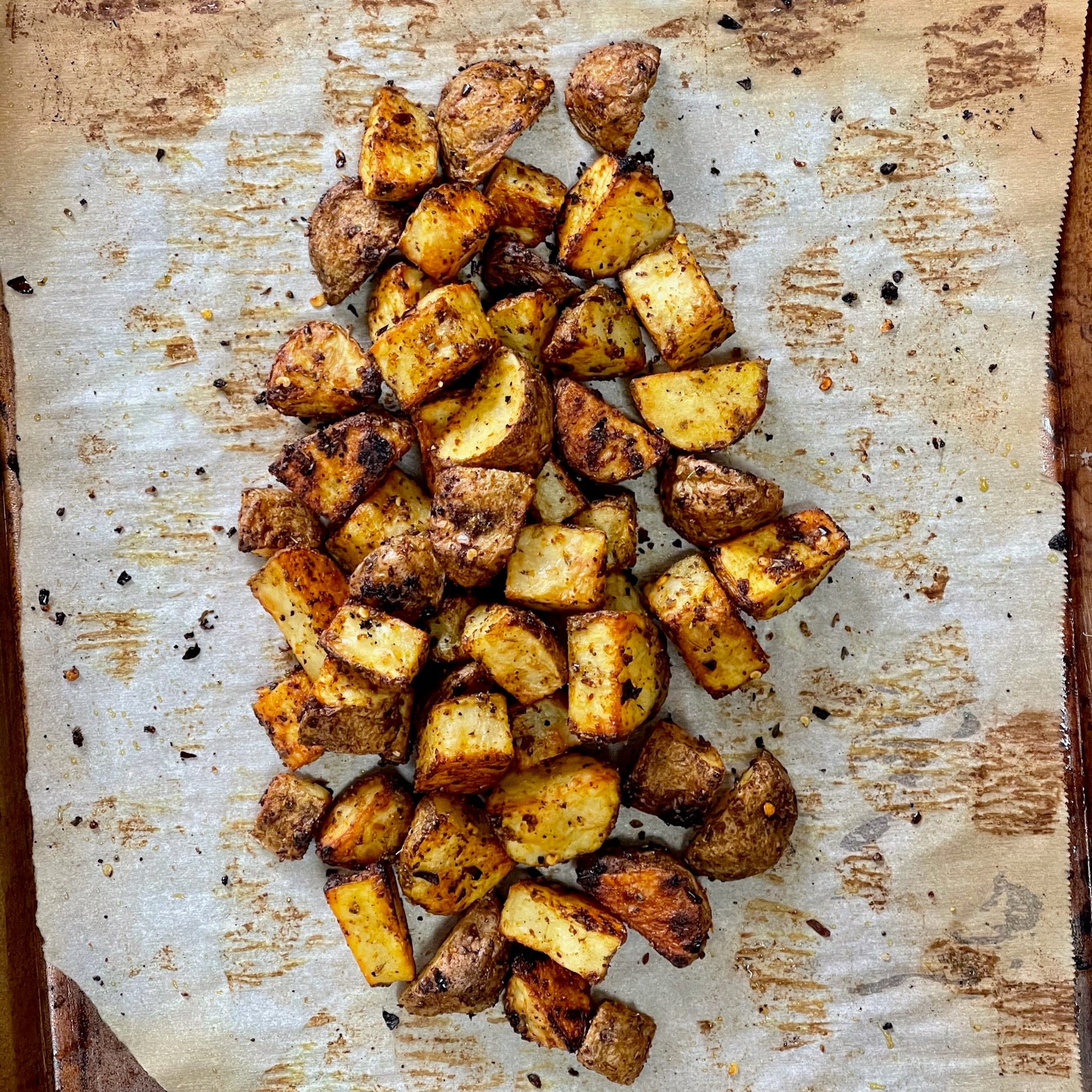 Spicy Roasted Potatoes